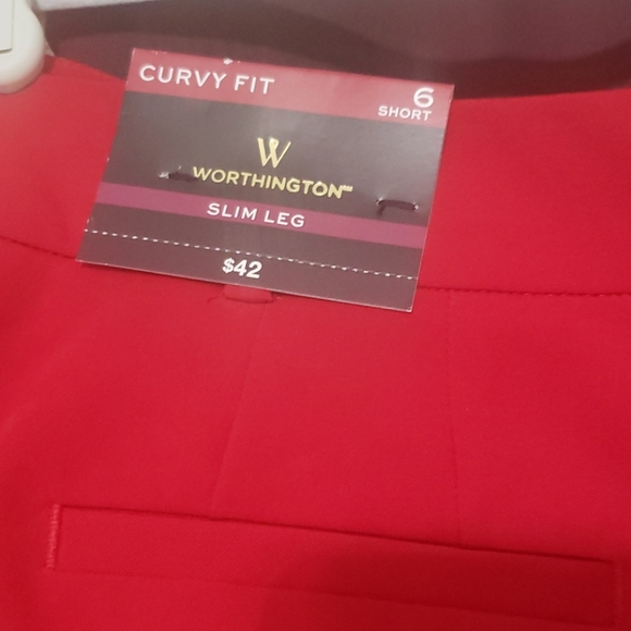 Brand new red dress pants - Picture 4 of 4